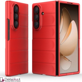 Magic Shield plastikinis dėklas - raudonas (Samsung Galaxy Z Fold 7) Magic Shield plastikinis dėklas - raudonas (Samsung Galaxy Z Fold 7)